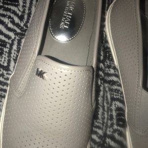Michael Kors gray slip on shoes 7.5